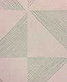 手繪幾何 壁紙(綠線條)