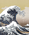 神奈川沖浪裏 壁紙-潮流
