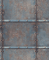 高解析格狀鐵牆壁紙 灰藍
