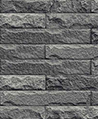 高解析石磚牆 壁紙(深灰)