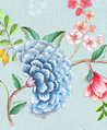 花藝 壁紙(淡藍)