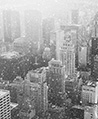 下雪的紐約 壁畫(灰)