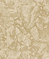 歐式藝術花海 壁紙(棕)