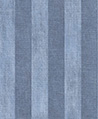 單寧條紋布 壁紙(藍)