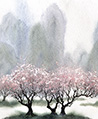春雪 壁畫
