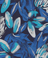 藝術噴繪花海 壁紙(藍)