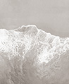 浪花雪嶺 壁畫(暖灰)